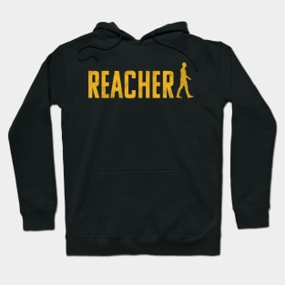 reacher walking Hoodie